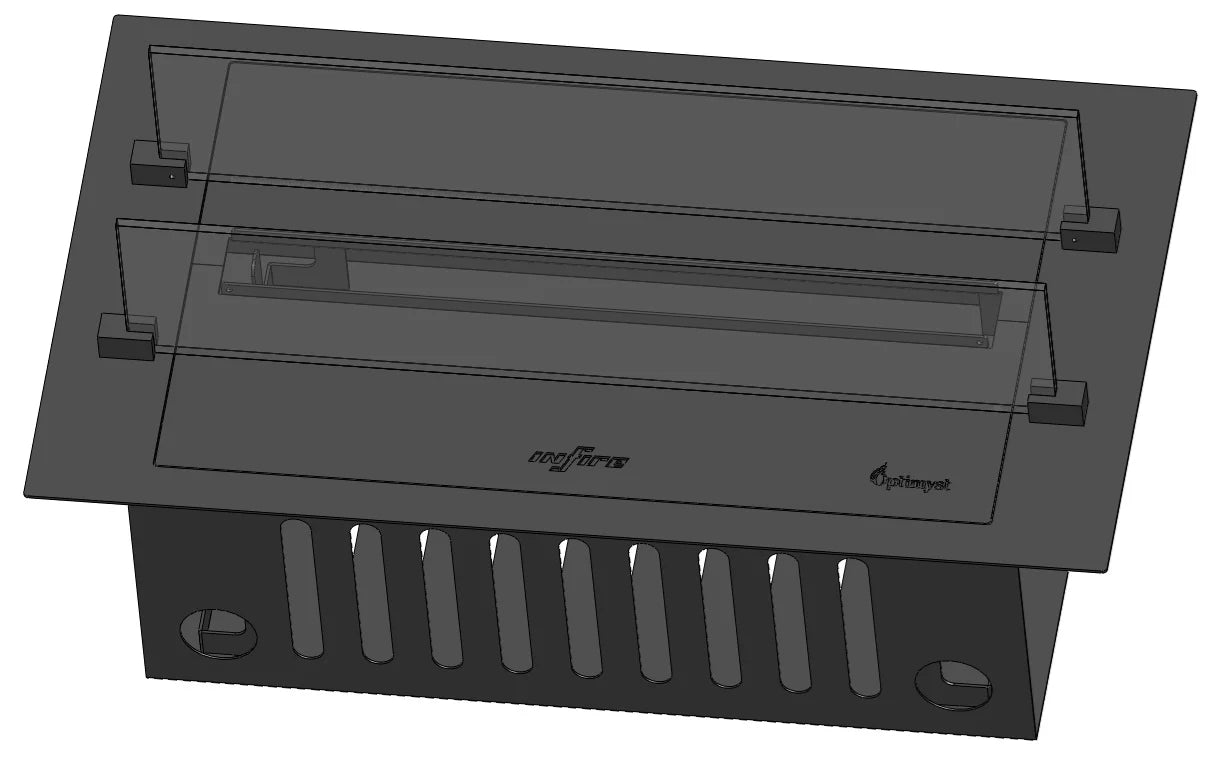Kamīns uz tvaika bāzes - INVAPO INSERT 700