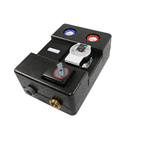 GEMA Pumpengruppe DN25 mit  Dreiwege-Mischventil.