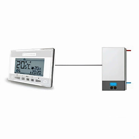 EU-290 Aufputz Zimmerregler  mit Hintergrundbeleuchtung Raumthermostat Digital.