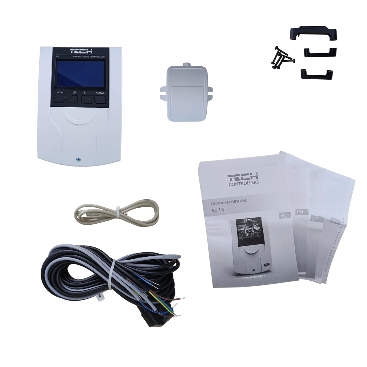 TECH EU-i-1 segamisventiili kontroller 3/4-suunaline - küttekõver ja tagasivoolukaitse