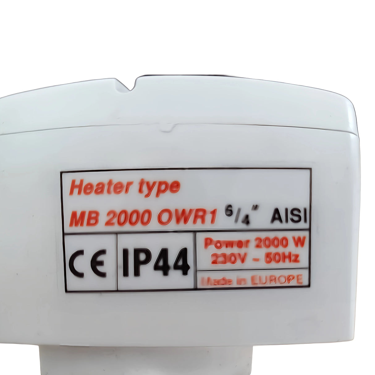 Resistenza elettrica per accumulo acqua potabile e sanitaria 2 kW/230 V