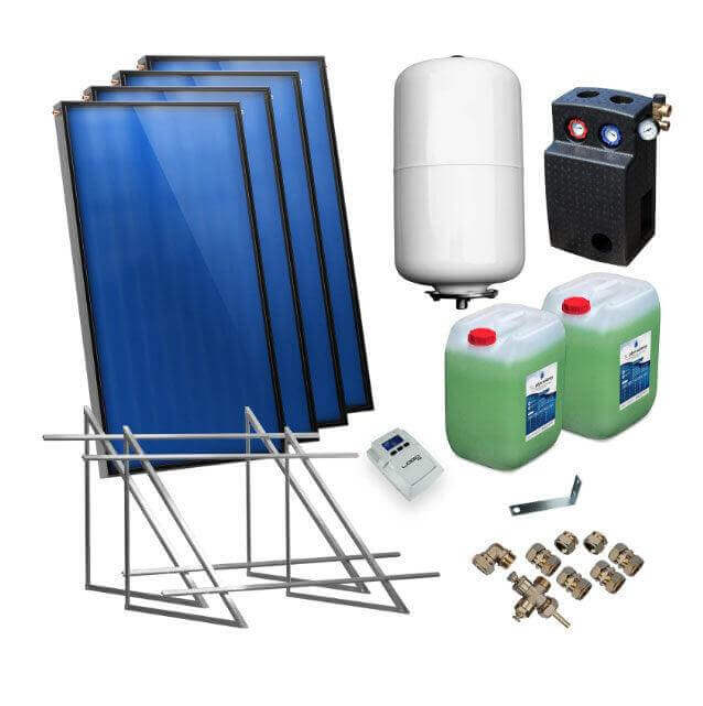 Solarpaket Flachkollektoren - GEMA Shop