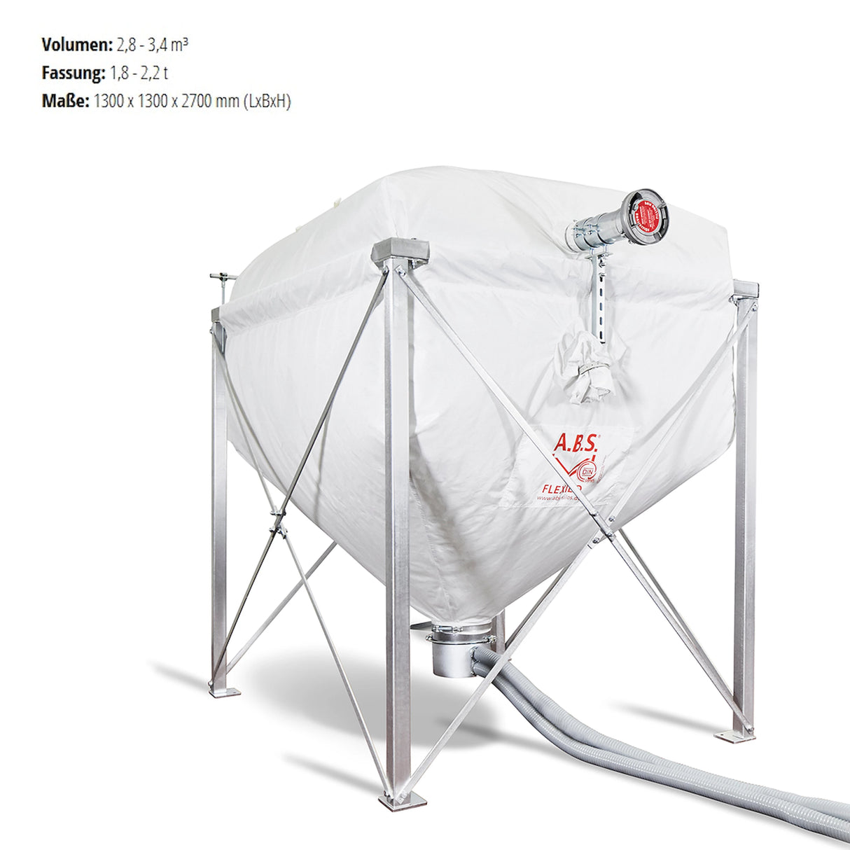 A.B.S. Flexilo Standardní silo na pelety