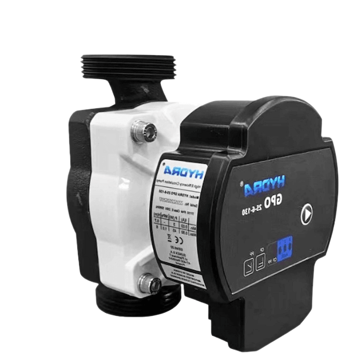 Hydra GPO 25-6-130 🛠️ Solarpumpe 130mm mit energiesparendem Motor 💧 für Wasser/Glykollösungen