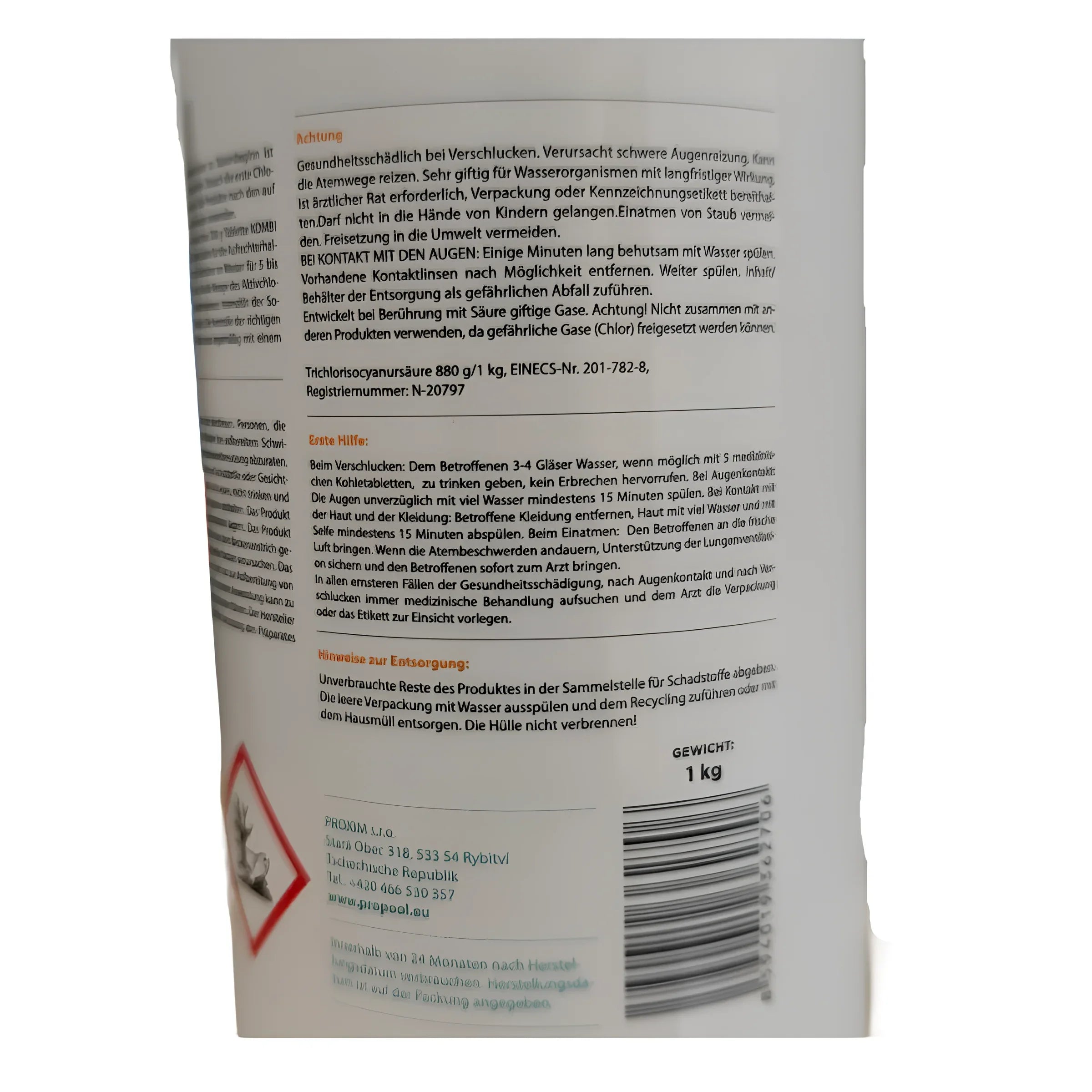 Reinigungskonzentrat für Boilers in einem Kombi Tabs 200 g Container - Boiler-Zubehör