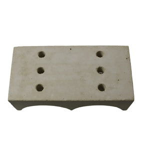 Original ersatzteil für MPM DS Wood Schamottdüse 10-18kW, rechteckiger Betonblock