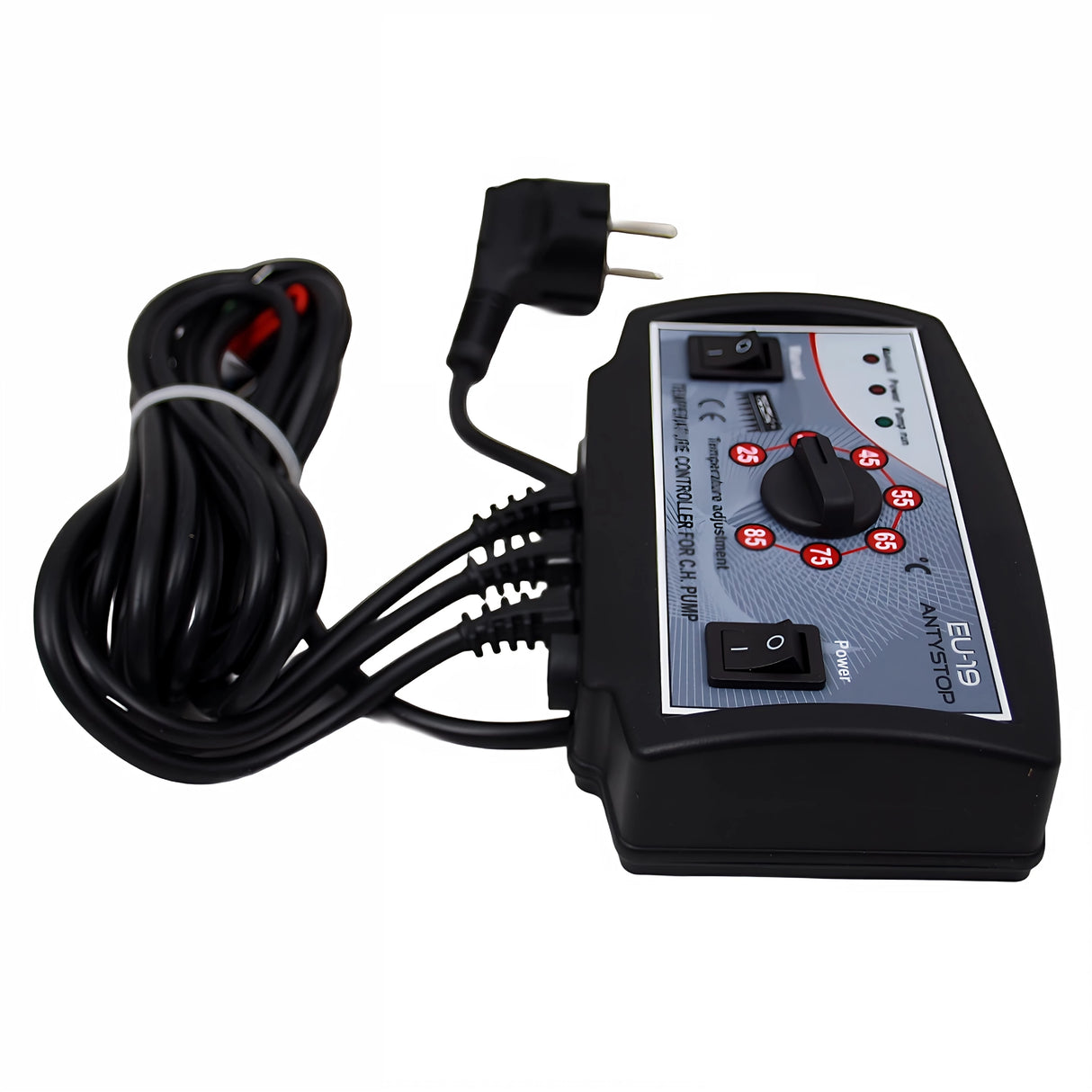 Rialaitheoir Caidéil Tech EU-19 le haghaidh caidéal cúrsaíochta