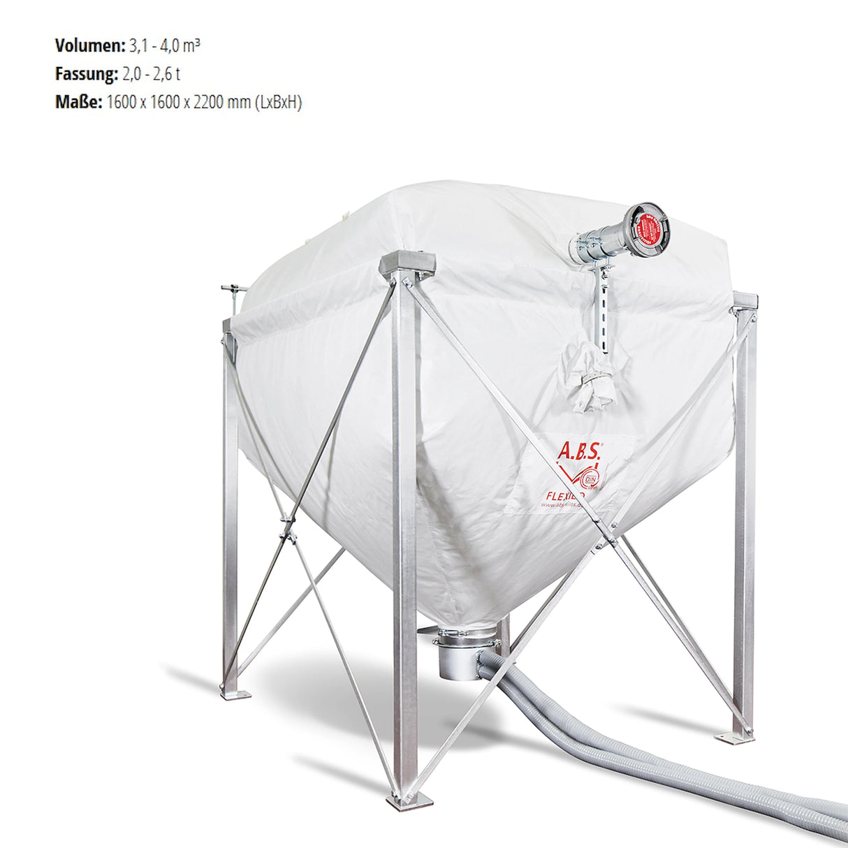 A.B.S. Flexilo Standardní silo na pelety