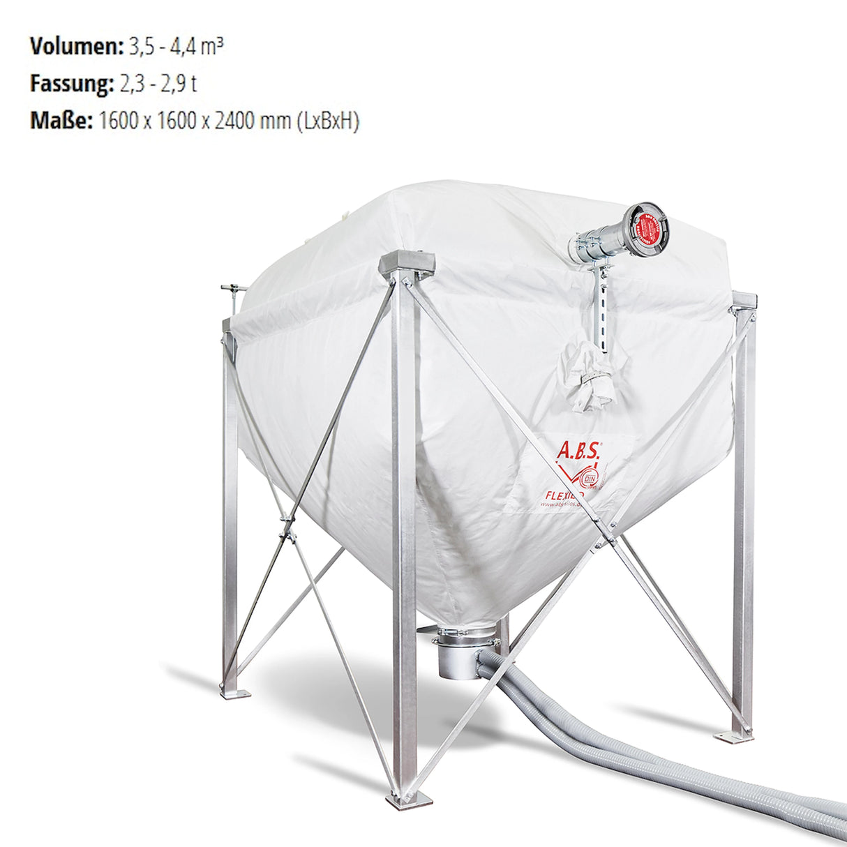 A.B.S. Flexilo Standardní silo na pelety