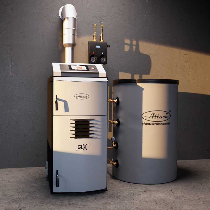 Koksnes gazifikators 25 kW ATTACK SLX 25 Lambda