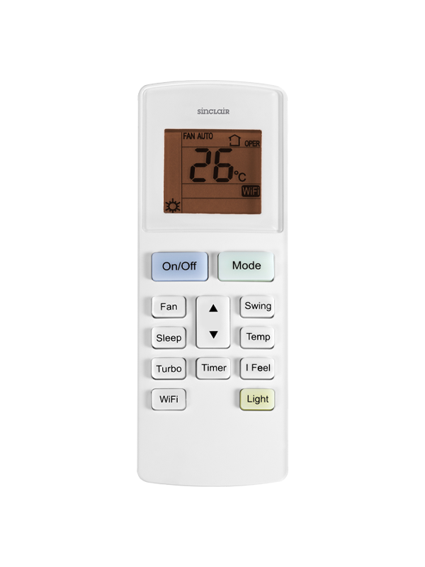 Split-klimats Sinclair Ray SIH-09BIR + SOH-09BIR2 2,7 kW