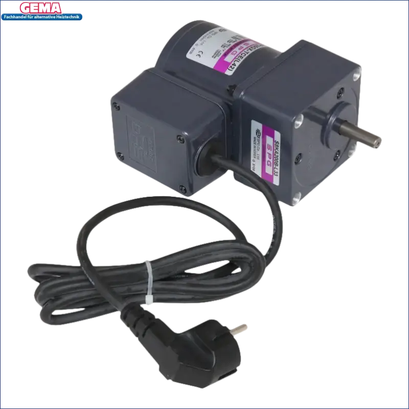 Elektrischer Antriebsmotor mit Stromkabel für Atmos Förderschnecken