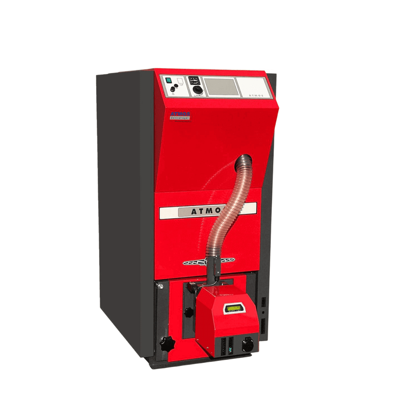 Atmos PX10 granulu katls 10 kW ar iebūvētu granulu tvertni - GEMA veikals