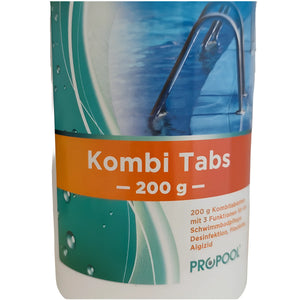 Poolreinigungs-Tabletten Kombi Tabs 200 g für Boiler-Zubehör und Heizungen