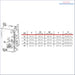 Technisches Diagramm mit Abmessungen des Defro Firewood Plus 12 kW Festbrennstoffkessels