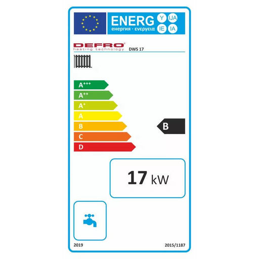  farbiges Energielabel 