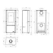 Fireplace Elite Oregon Kaminofen - GEMA veikals