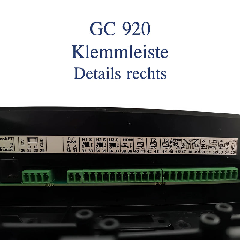 Gema Control 920 laikapstākļu vadīta apkures regulēšanas sistēma ar ecoNET300 tālvadību - GEMA veikals