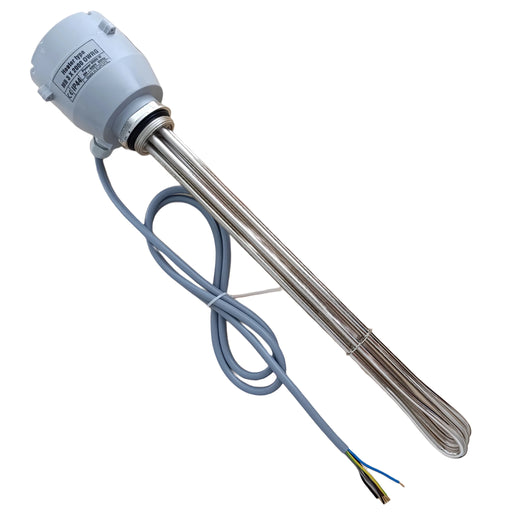 Sildīšanas elements 9 kW / 400 V – Jaudīgs elektriskais sildītājs dzeramā un lietus ūdens tvertnēm - GEMA Shop