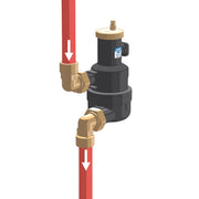 Augstas efektivitātes gaisa atdalītājs CALEFFI HED® - GEMA veikals
