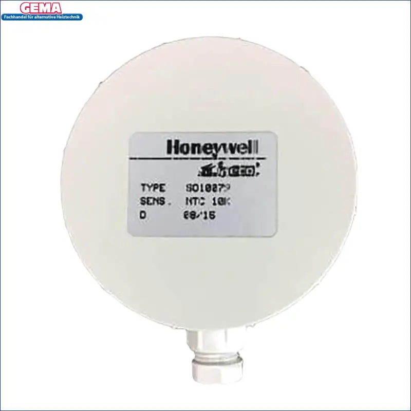 Runden, weißer Honeywell Außenfühler für Außentemperatur SO10079U bei Viadrus K4 Gasthermen