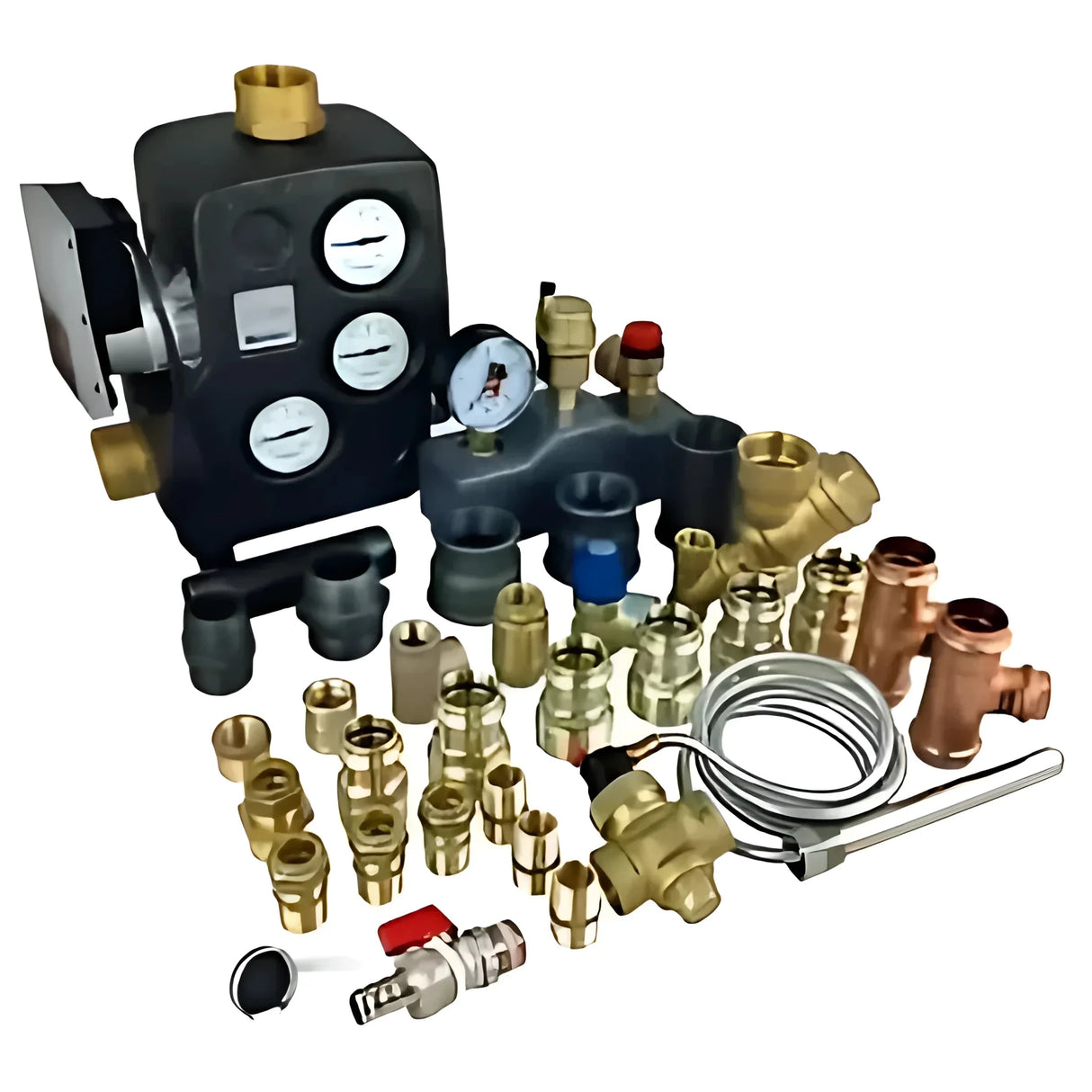 Komplettpaket Attack SLX Lambda Touch 35 kW plus Pufferspeicher mit Wärmetauscher - GEMA Shop