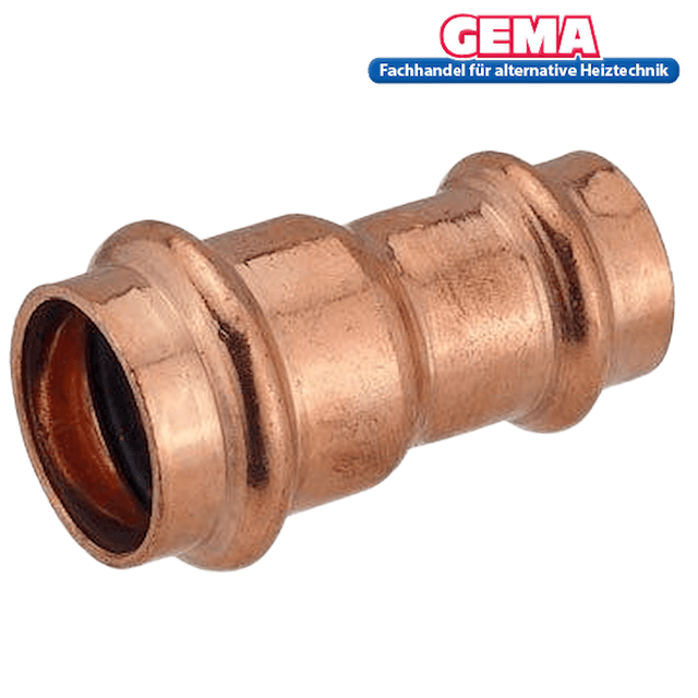 Kupfer Absatznippel zum Pressen für sichere Rohrverbindungen - GEMA Shop
