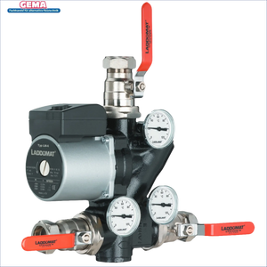 Laddomat 21-60 thermische Rücklaufanhebung mit Pumpe und Messgeräten für Boilers