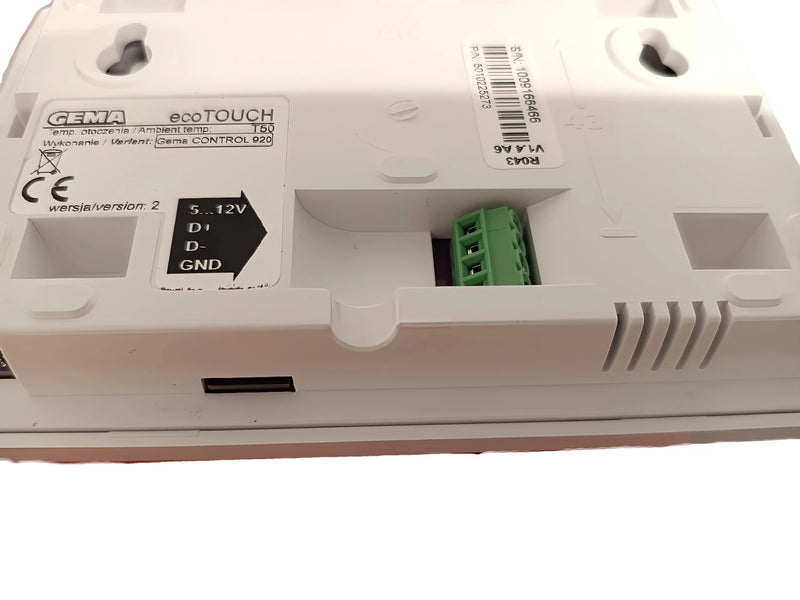 PLUM ecoTouch telpas termostats telpas sensors paplašinājums GC920 GEMA Control 920 - GEMA Shop