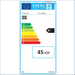 Energieeffizienz-Label für den Rot-schwarzen Holzvergaser mit moderner Steuerung