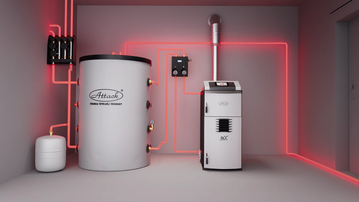 Αεριοποιητής ξύλου 20 kW ATTACK SLX 20 Lambda