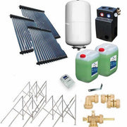 Solarpakets cauruļu kolektors HP22 plakanajam jumtam 10,83 m² - GEMA veikals