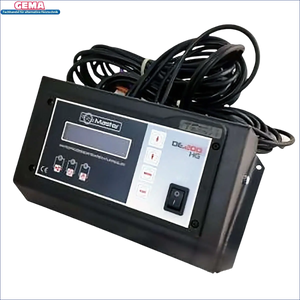 Schwarzes elektronisches Temperaturregler Master DE.200 HG mit Kabel, stufenlose Modulation