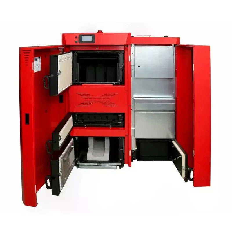 Thermoflux PID Logic Kombikessel 25 kW – koksne un granulas - GEMA veikals