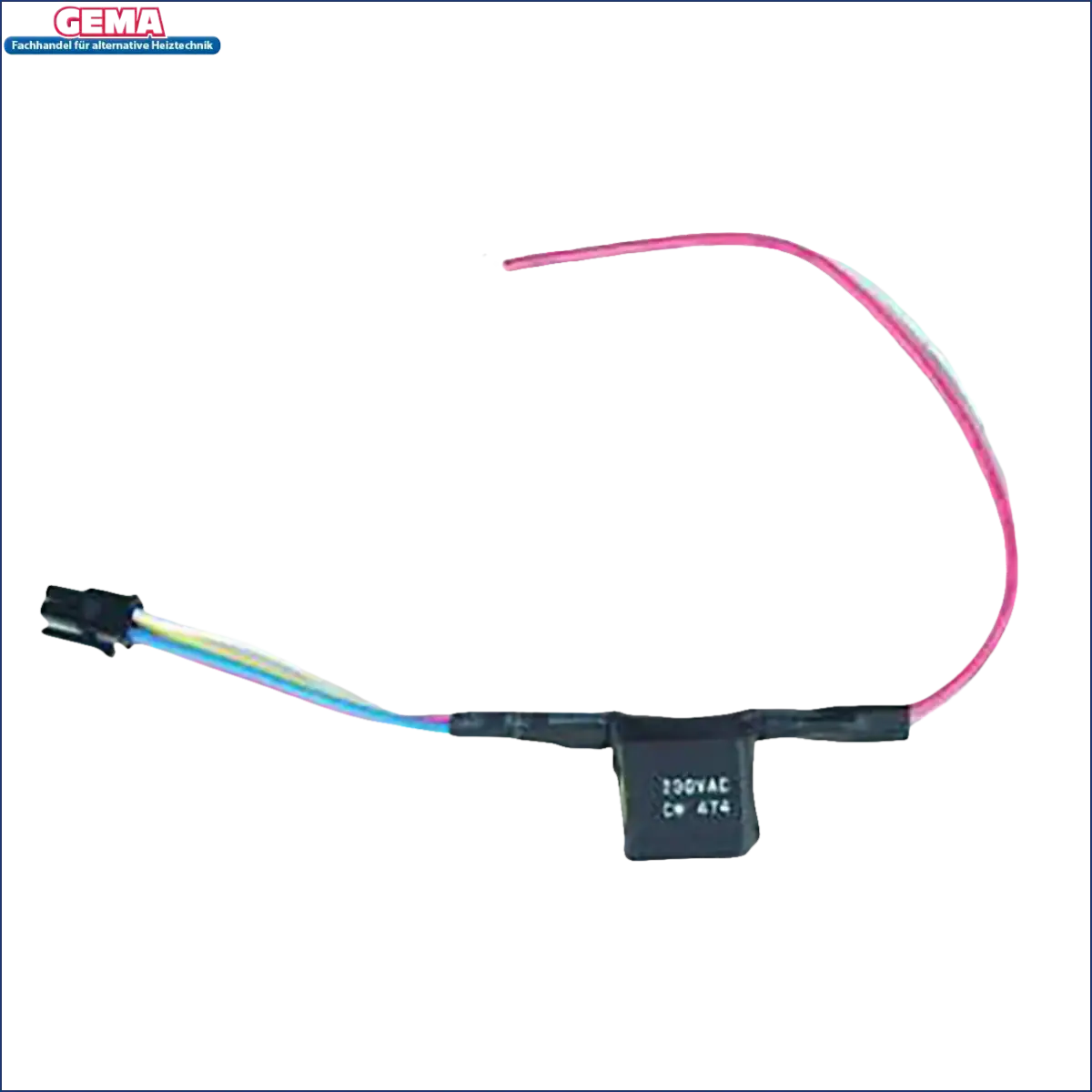 Elektrischer Kabelbaum mit Kondensator für das Produkt TP25 Kabel mit Kondensator 1µ F