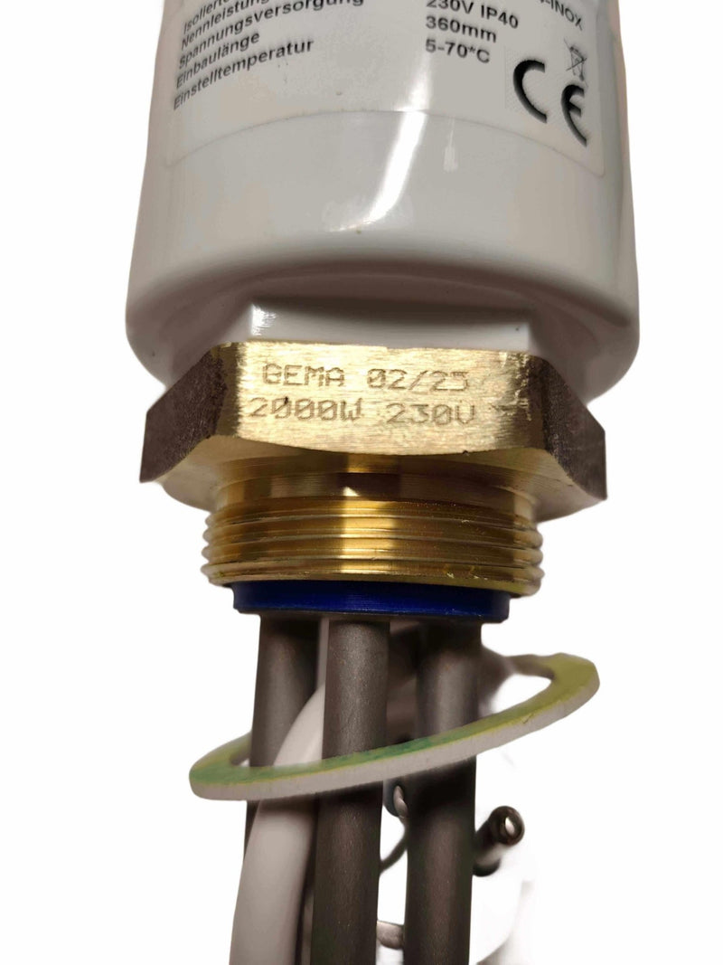 Dzeramā ūdens tvertne 120 litri plus sildelements TERi 1,5 kW - GEMA veikals