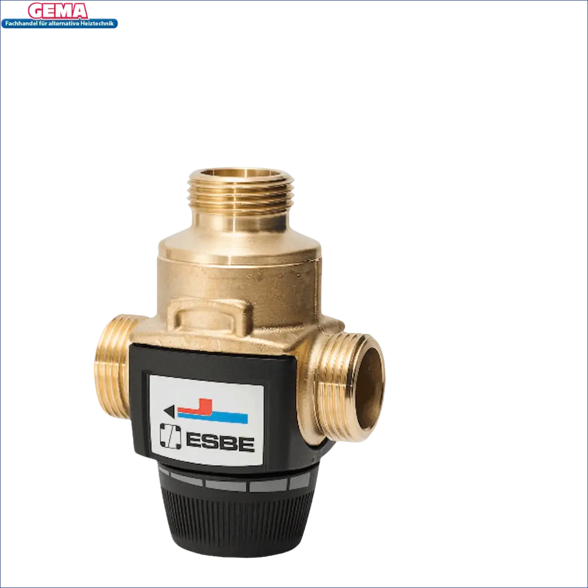 Brass thermostatischer 3-wegemischer ESBE VTC 422 mit rücklaufanhebung dient gewünschte mindesttemperatur
