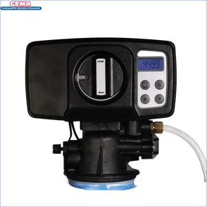 Black water softener control head mit digital display für aqmos bm-32, zuverlässig kalk entfernen